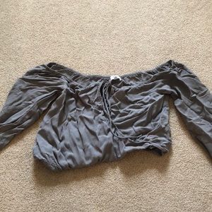 Tobi off the shoulder top